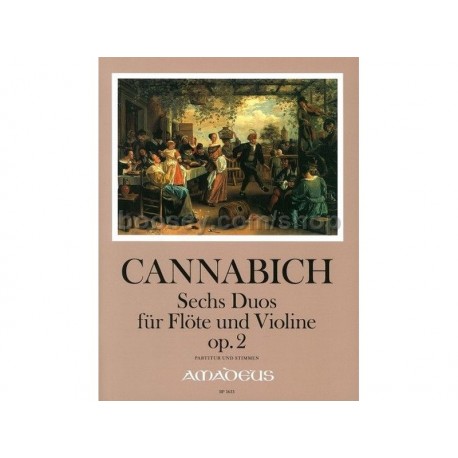 CANNABICH Sechs Duos Op. 2 - Flûte/Violon - ACTION
