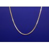 Chainette Argent plaqué Or 40cm