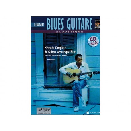 Blues guitare acoustique + CD - Débutant