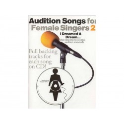 Audition songs for female singers +CD - volume 2