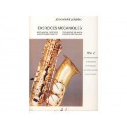 Exercices mécaniques volume 2 - Saxophone