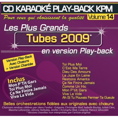 CD karaoké Play-Back KPM - ACTION
