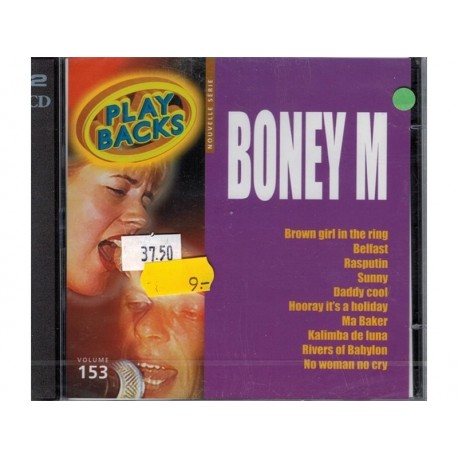CD Play Backs Boney M