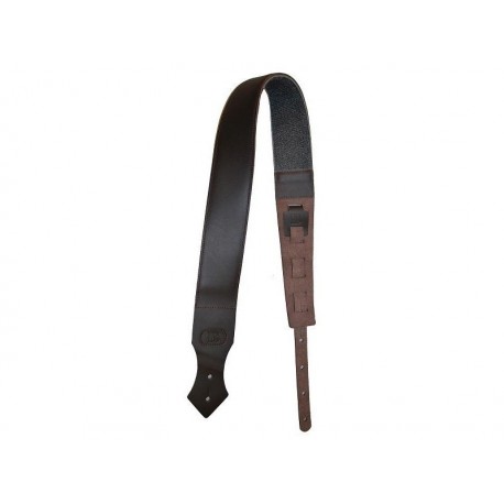 Sangle en cuir + anti-glisse - Vintage, Brun