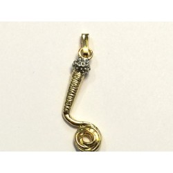 Pendentif - Micro - Argent/Doré - LIQUIDATION50%