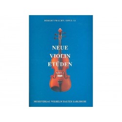 Neue Violinetüden 1 - Op.15 - Robert Pracht - Violon