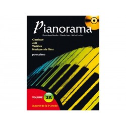 Pianorama 3A - 27 Titres + CD