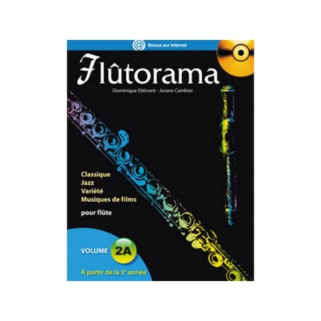 Flûtorama 2A - 20 Titres + CD