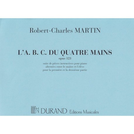ABC du Quatre Mains opus 123 - Piano - Martin
