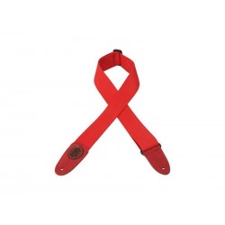 Sangle LEVYS Signature Strap Cotton Red