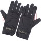 Gants Noir Satiné- XL Microfibre - (la paire)