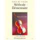 Méthode Elémentaire Vol 1 - Ecole du Violon - Hauchard