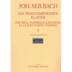 Le clavier  bien tempéré, vol. 2 - Bach