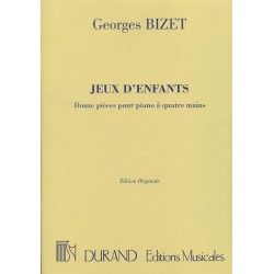 Jeux d'enfants - BIZET - 4 mains