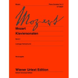 Sonaten Vol 2 - Mozart - Piano - Urtext