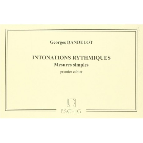 Intonations Rythmiques  1 - Dandelot