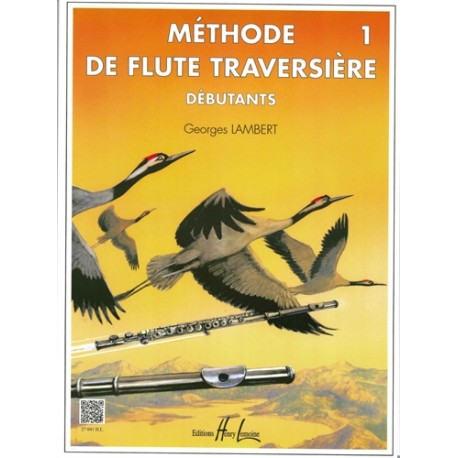 Méthode de flûte Vol.1 débutants -  LAMBERT Georges