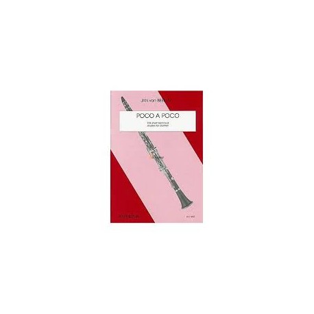 Poco a poco - 113 exercices - clarinette