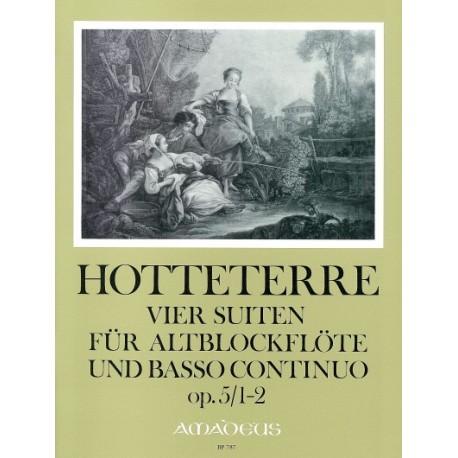 4 Suiten op. 5 - Heft 1: Suiten 1-2 - HOTTETERRE, Jacques Martin  