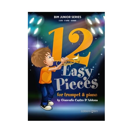 12 Easy Pieces trompette et piano
