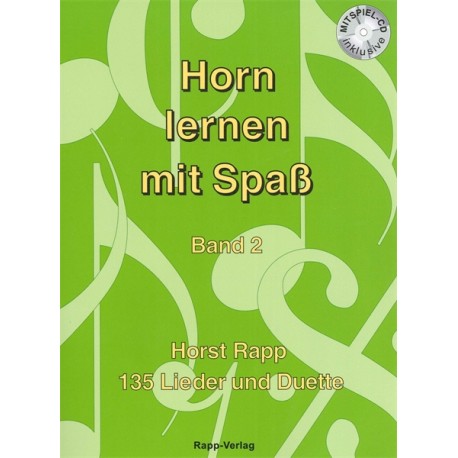 Horn lernen mit Spass Vol 2 + CD