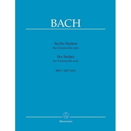 6 Suites Violoncelle - BACH