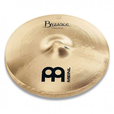Hi-Hat 13" Meinl Byzance - cymbales - Action