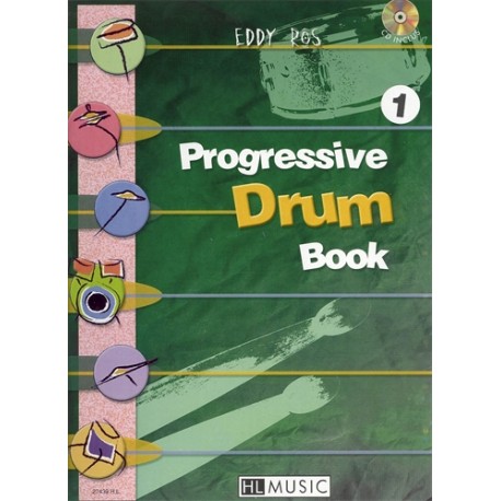 Progressive Drum book vol 1 - Eddy Ros