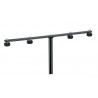 Barre fixation pour 4 micros