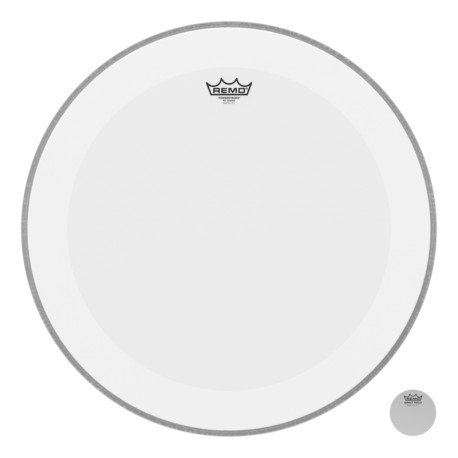 Peau 22" REMO Powerstroke 4 White Coated