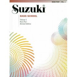 SUZUKI Bass School 1 - méthode de contrebasse