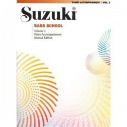 SUZUKI Bass School 3 - méthode de contrebasse