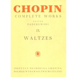 Valses Chopin - Complete Works 9 - Piano