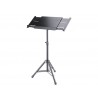 Pupitre Direction Bois noir extensible