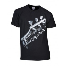 T-Shirt Noir - Guitare