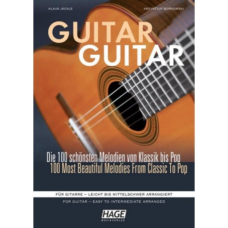 Guitar Guitar - 100 mélodies - notes + TAB - 2 CD inclus