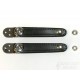 Attaches soufflet 8,5cm - à visser (la paire)