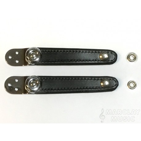 Attaches soufflet 8,5cm - à visser (la paire)