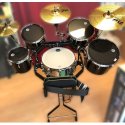 Batterie Roulante Rotatif 4 toms, Hi-Hat, Crash, Splash