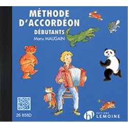 CD Méthode d'accordéon Vol. 1 - Maugain