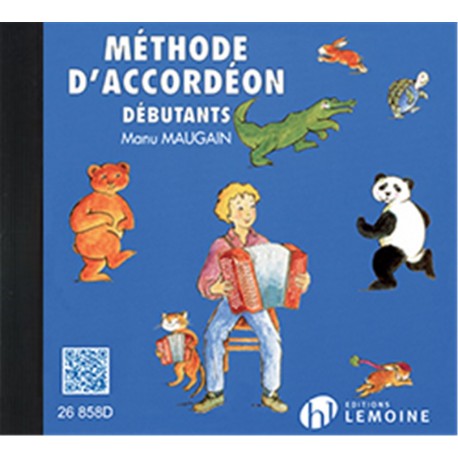 CD Méthode d'accordéon Vol. 1 - Maugain