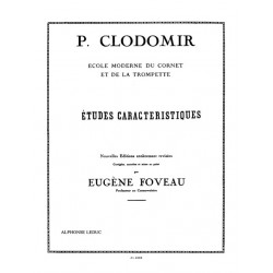 12 Etudes Caracteristiques - Clodomir - Trompette