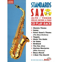 Sax Standards + CD - alto & tenor
