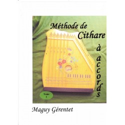 Méthode de cithare à accords - Maguy Gérentet