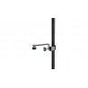 Fixation pince micro sur pied