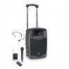 LOCATION : Haut-Parleur sur accu + Mp3 + Bluetooth 480W -  Roadbuddy