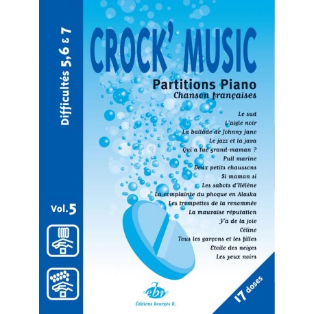 Crock'Music Vol.5 - Chansons Française - Piano