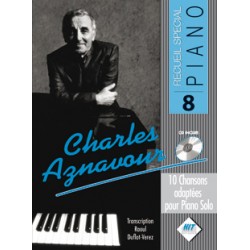 Charles AZNAVOUR - Spécial piano n°8 + CD
