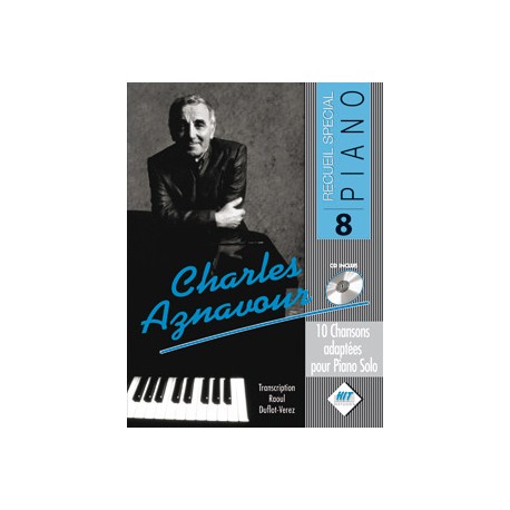 Charles AZNAVOUR - Spécial piano n°8 + CD