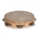 Tambourin 30cm peau + cymbalettes